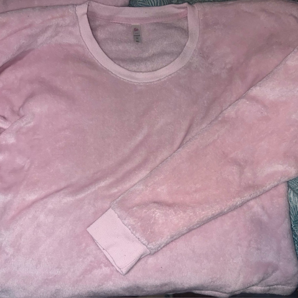SO Soft Pink Knit Top